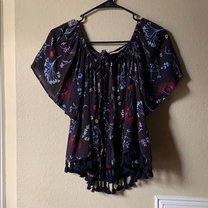 Off the shoulder top